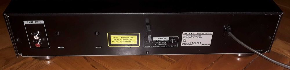CD Player Sony CDP-297