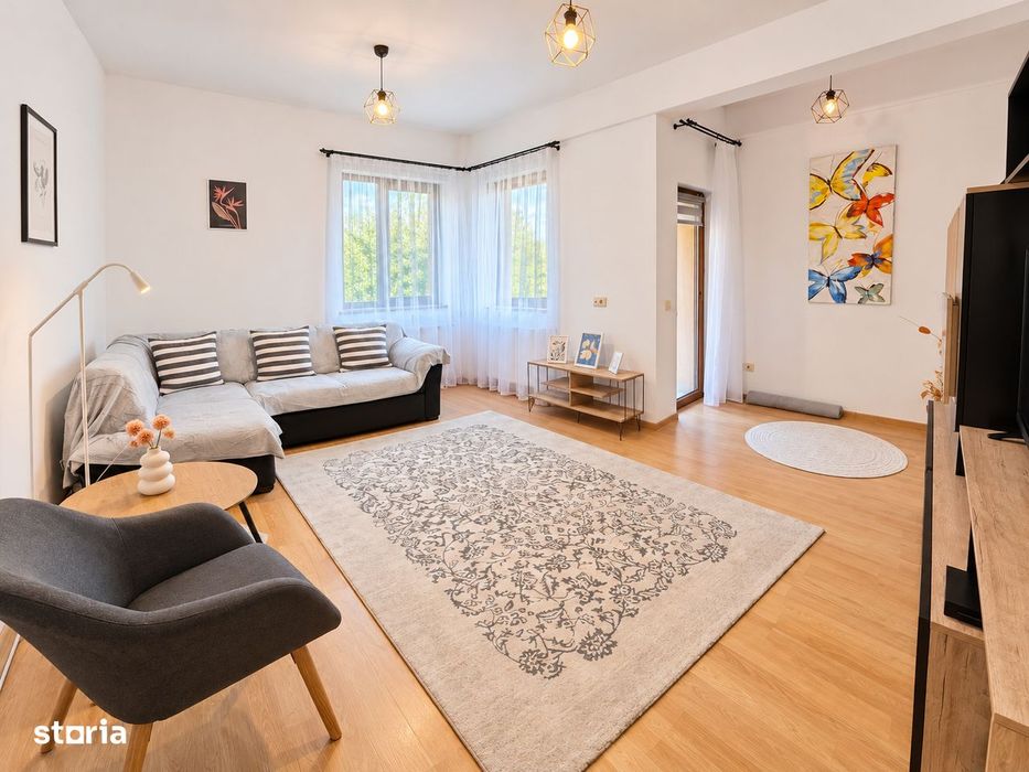 Apartament cu 3 camere la etajul 1 de inchiriat- zona Autogara