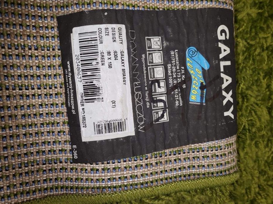 Covor verde 3 bucati