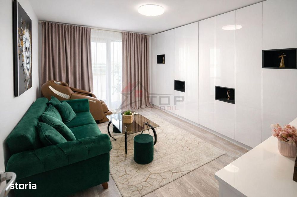 Apartament 2 camere Rediu - mobilat utilat - loc de parcare