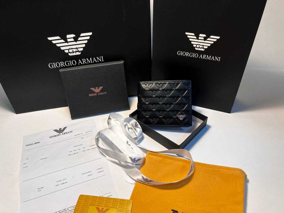 In stoc Portofel pentru bărbați piele Emporio Armani  3065