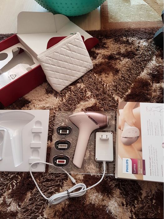 Epilator Philips Lumea IPL Seria 9000 Rose Gold