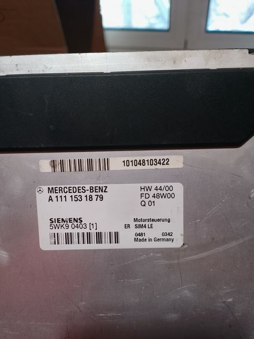 Ecu mercedes ,conform cu seria