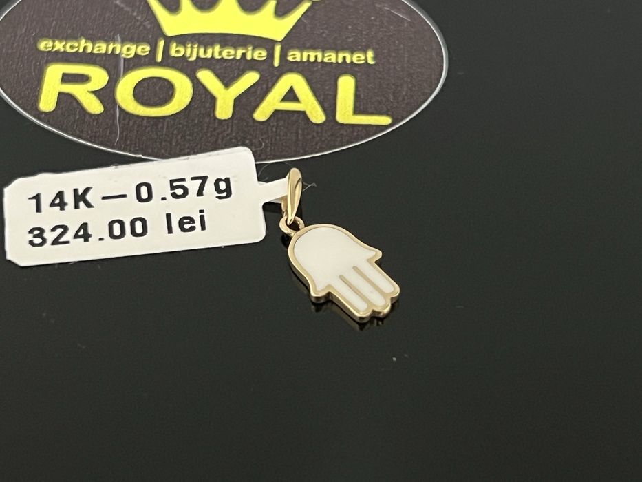Bijuteria Royal CB : Pandant aur 14k 0,57 grame