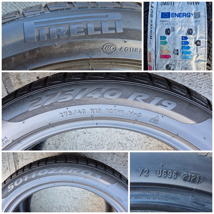 O bucată 275/285 40 R19 M+S iarnă - una Continental Pirelli Michelin