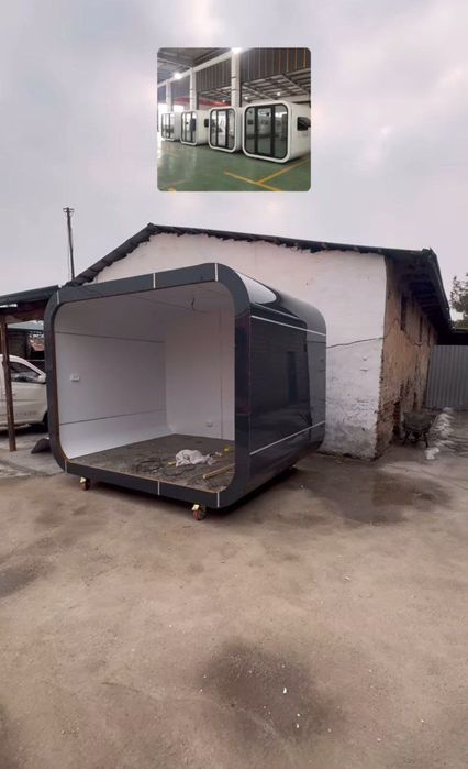 Будка на заказ из металлоконструкции