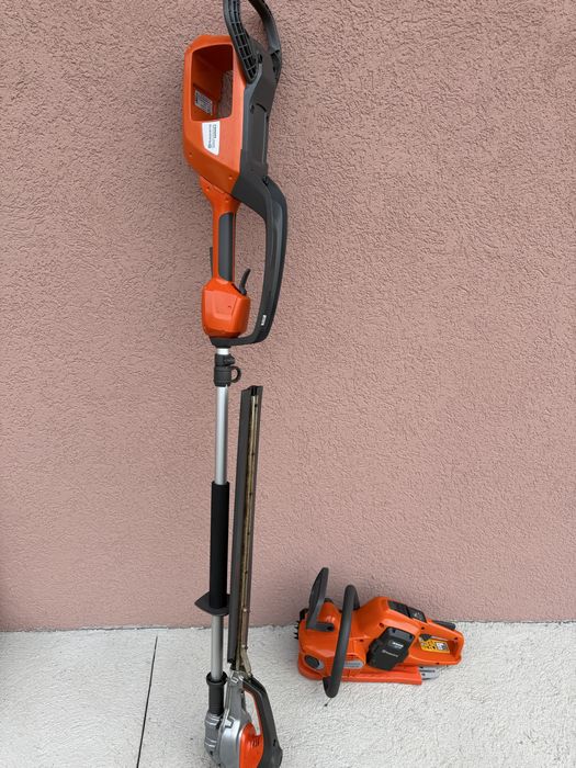 Husqvarna drujba ,foarfeca de tuns gard viu pe acumulator
