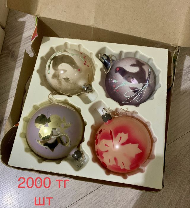 Елочные игрушки СССР