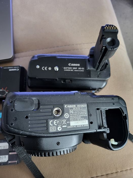 Canon 50d с грип, перфектен