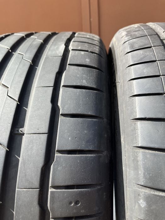 2 бр. летни гуми 255/45/19 Hankook MOE RSC DOT 0522 5,5 mm