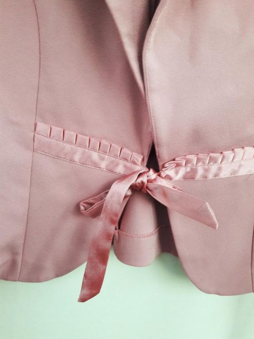 Sacou ocazie/ elegant roz pudrat