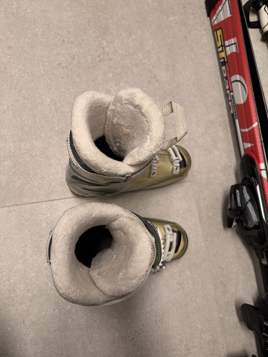 Комплект ски, щеки и обувки