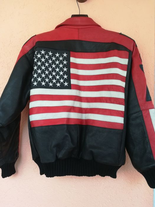 Geaca Aviator bărbați piele U. S. A