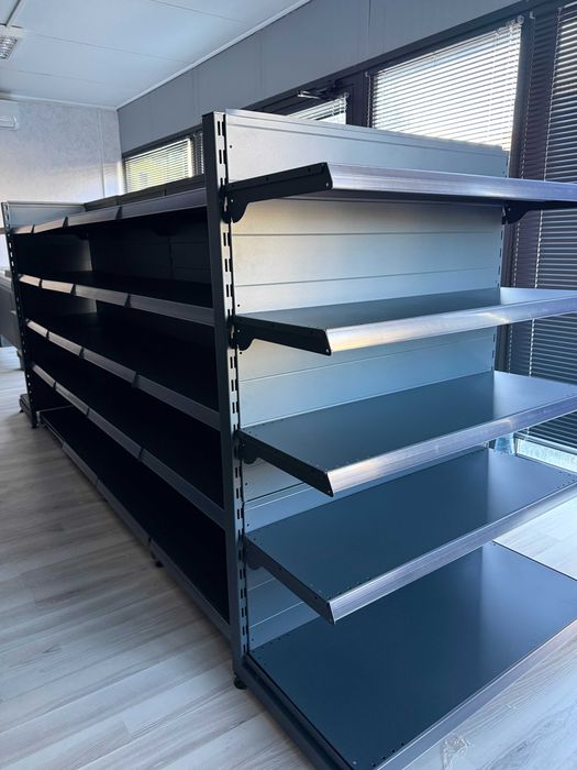 Стелажи за магазин нови - крайстенни и островни