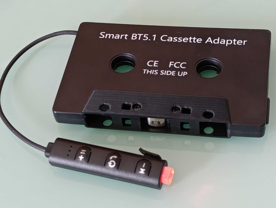 Smart BT5.1 Cassette Adapter blue tooth за касетофони за кола