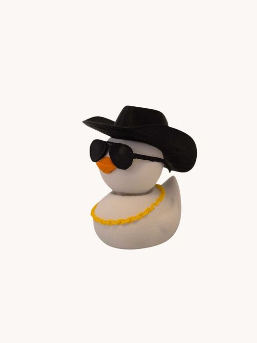 Figurină Rățușcă Gangster — Bobble-head | Printat 3D