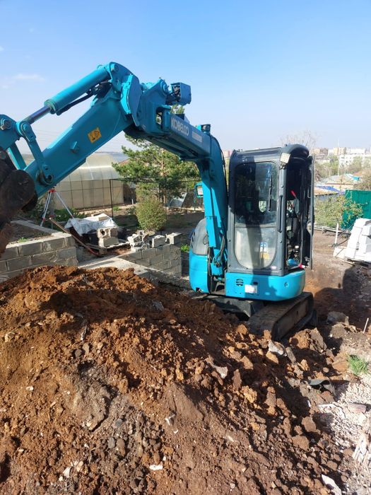 Услуги мини экскаватора - Cтроительные услуги Кокшетау на Olx