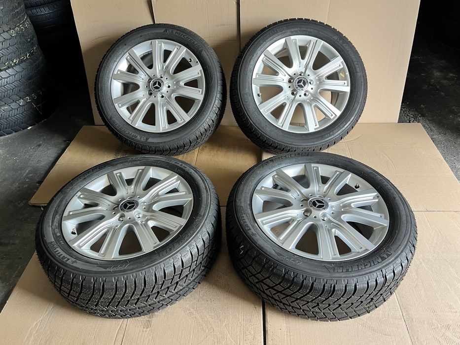 Jante NOI originale Mercedes GLE , GLS , ML , 19 inch’+ anvelope 255/50/19 , Michelin NOI