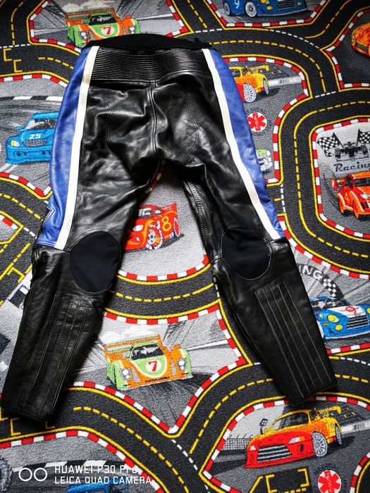 Pantaloni moto piele