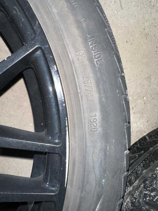 Set jante aliaj MAM RS4 R19 cu anvelope Pirelli All Season DOT 2020