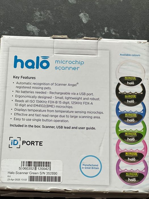 Halo Microchip Scanner