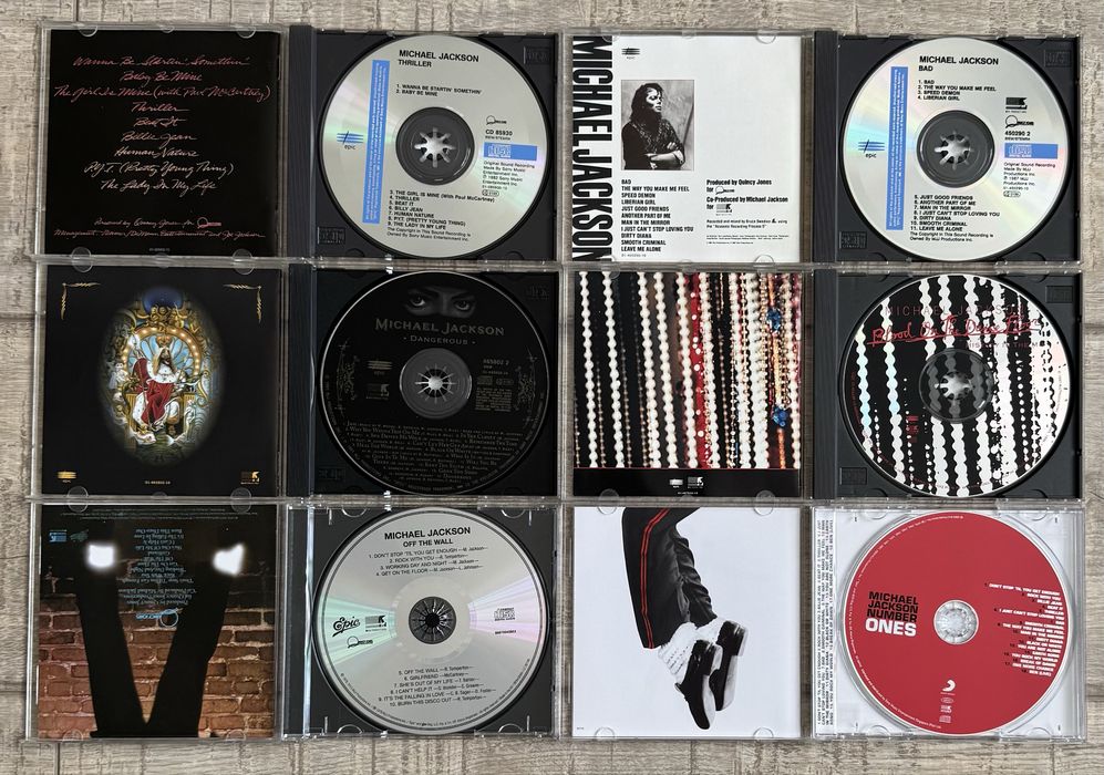 Pachet 10 cd-uri Michael Jackson/Rebbie Jackson/La Toya Jackson
