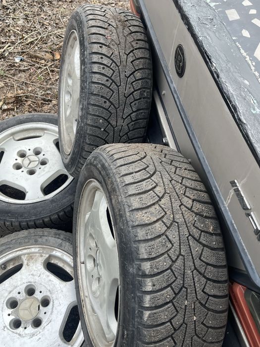 Диски R16 с резиной на Мерседес