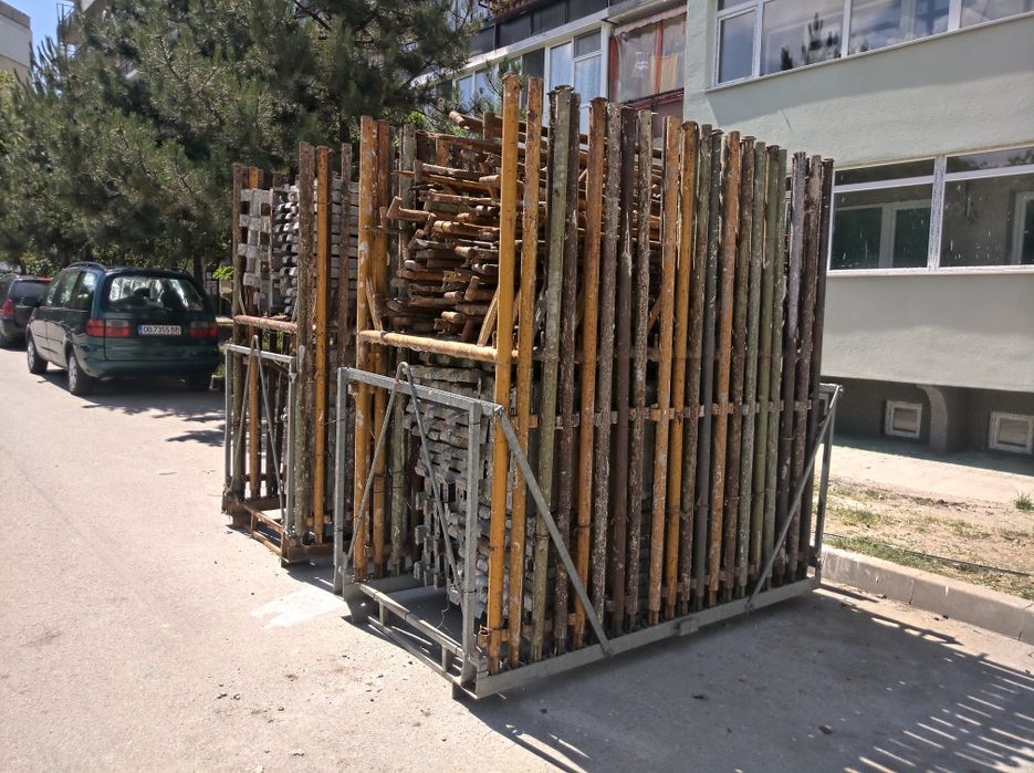 Поцинковани пътеки за скеле и конструкция