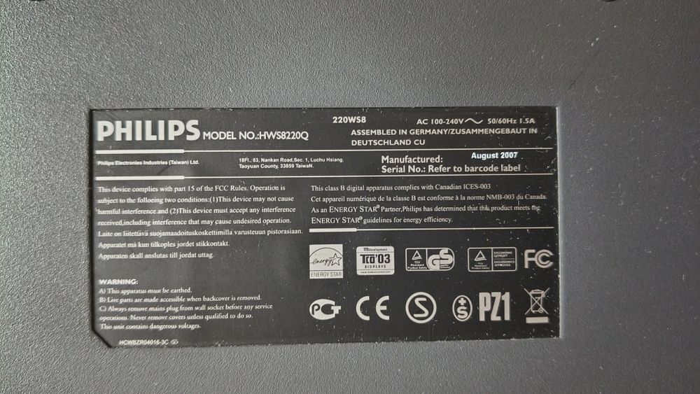 Монитор Phillips 22 in