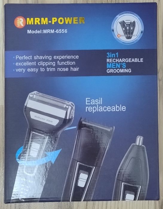 Электробритва MRM-POWER
Насадки
Цена - 4000тг 
До