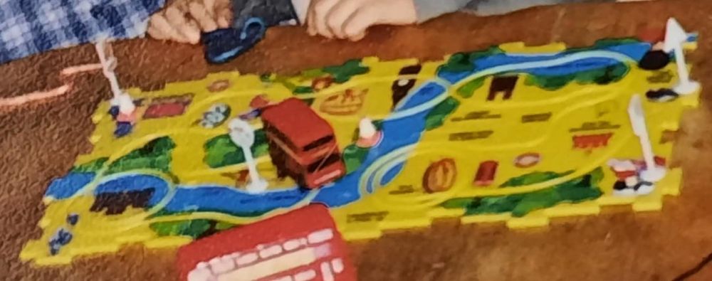 Детски пъзел карта на Лондон