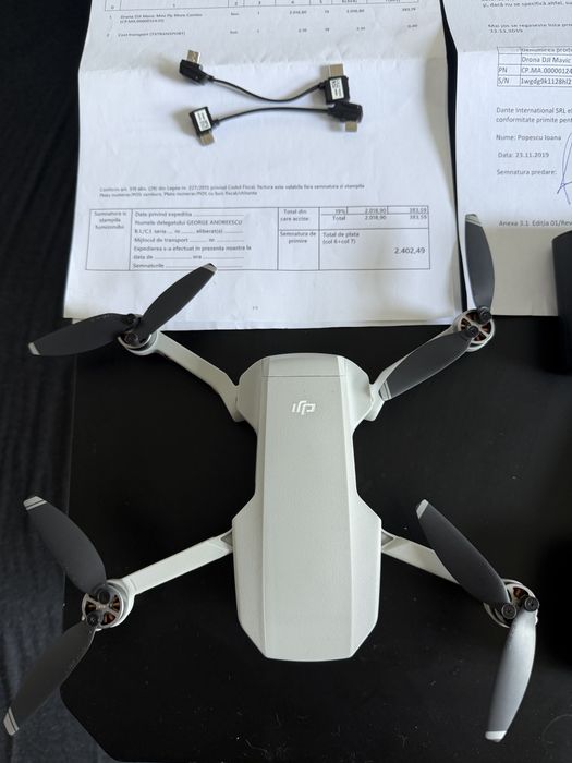 Drona DJI Mavic Mini Fly More Combo 3 Acumulatori si toate accesorile incluse + Factura