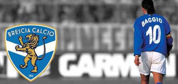 Уникална оригинална фланелка на великия Роберто Баджо - Бреша