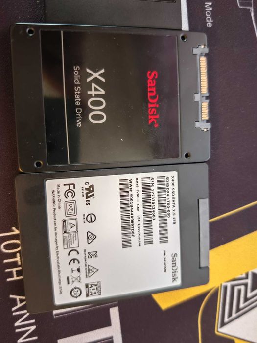 Solid State Drive (SSD) SanDisk Plus/X400, 2.5", 1TB, SATA3