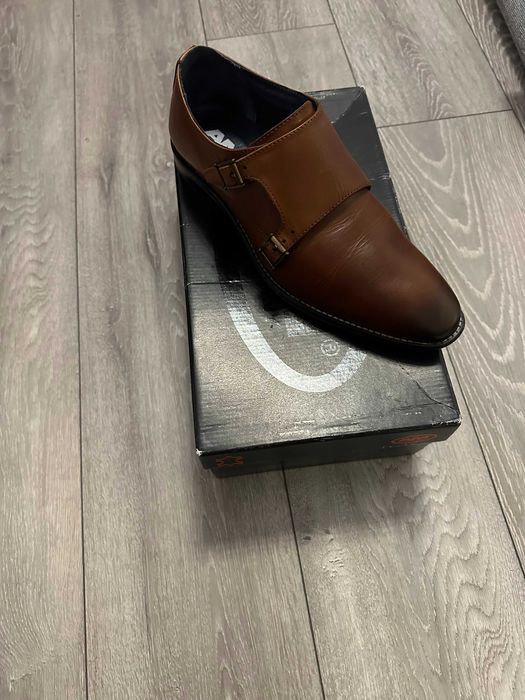 Pantofi piele maro marime 42