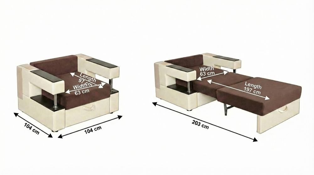 Кресло кровать б/у