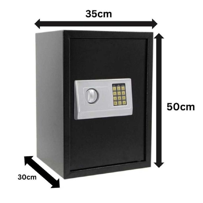 Електронен сейф 43L с аварийни ключове и монтажни болтове