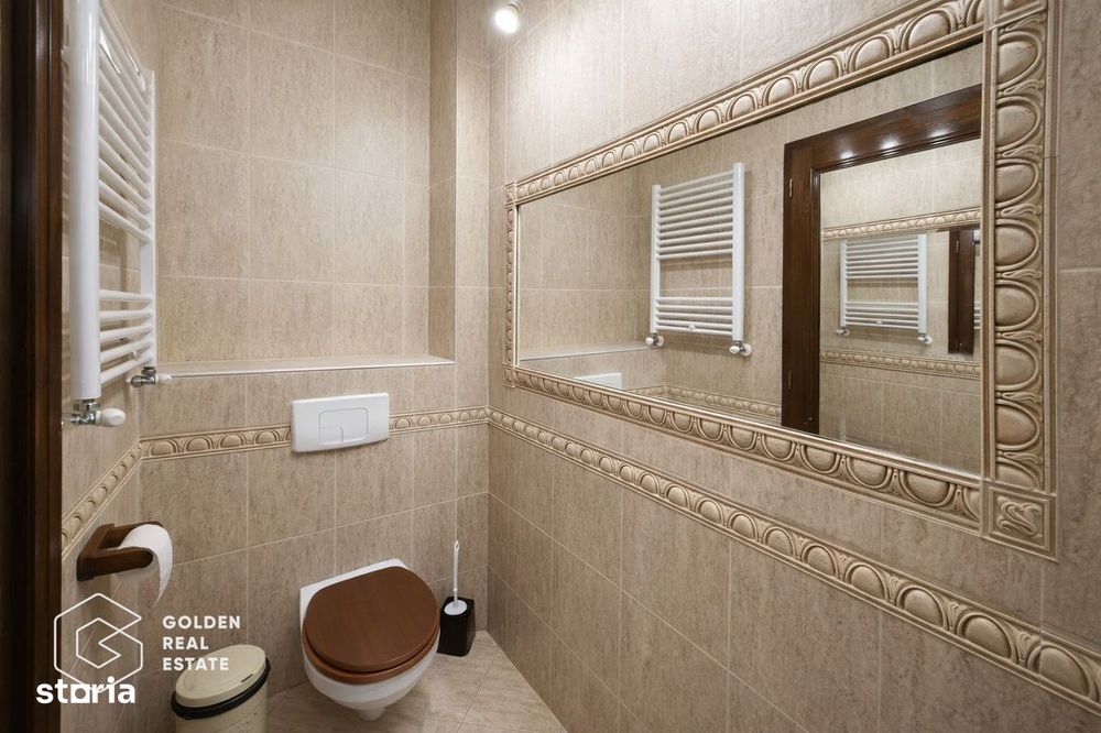 Penthouse Ared Uta, amenajat modern, vedere panoramica spre Stadionul