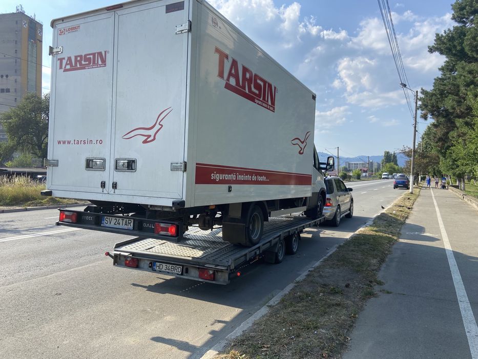 Tractari auto NON STOP Platforma Vulcan Petrosani defileu Transport
