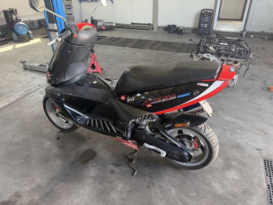 Aprilia area 51 sbk edition, 49cc, acte originale, aprilia sr, motor minarelli orizontal