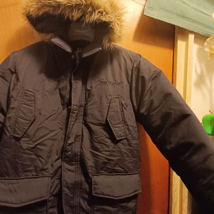 Geaca Review groasa cu umplutura  puf  10-12 ani