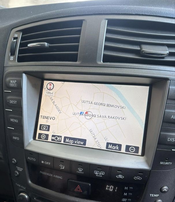 Lexus is 220/250 навигация