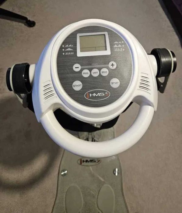 Aparat vibromasaj HMS, 3 curele incluse, greutate utilizator 120 kg