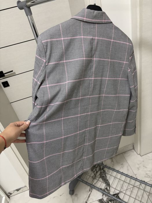 Сиво каре сако M