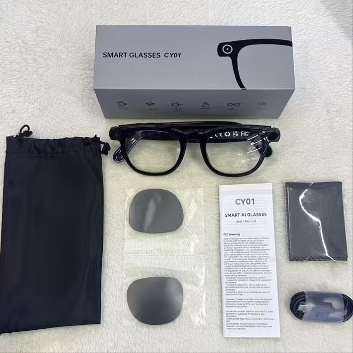 Умные очки Smart Glasses с Bluetooth и камерой