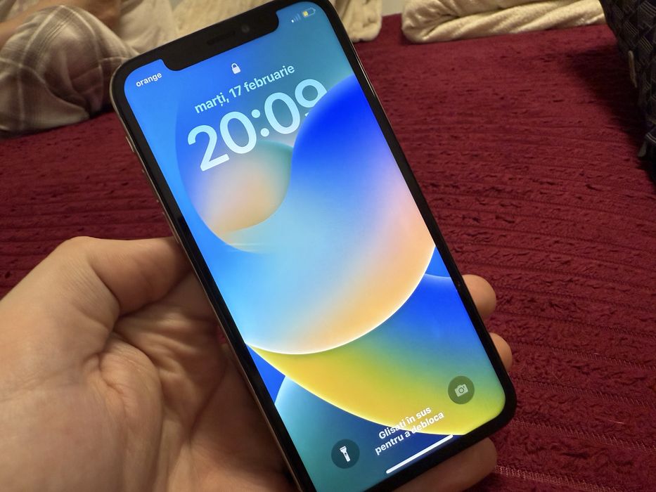 Iphone X White impecabil 64GB