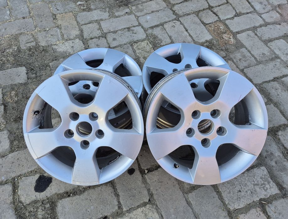 Set 4buc jante originale Skoda R15 seria 6.5Jx15H2 ET50 - 5x112