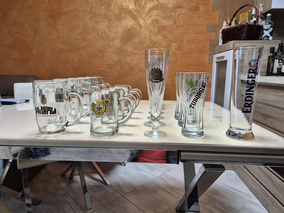 Нови халби  и чаши за бира