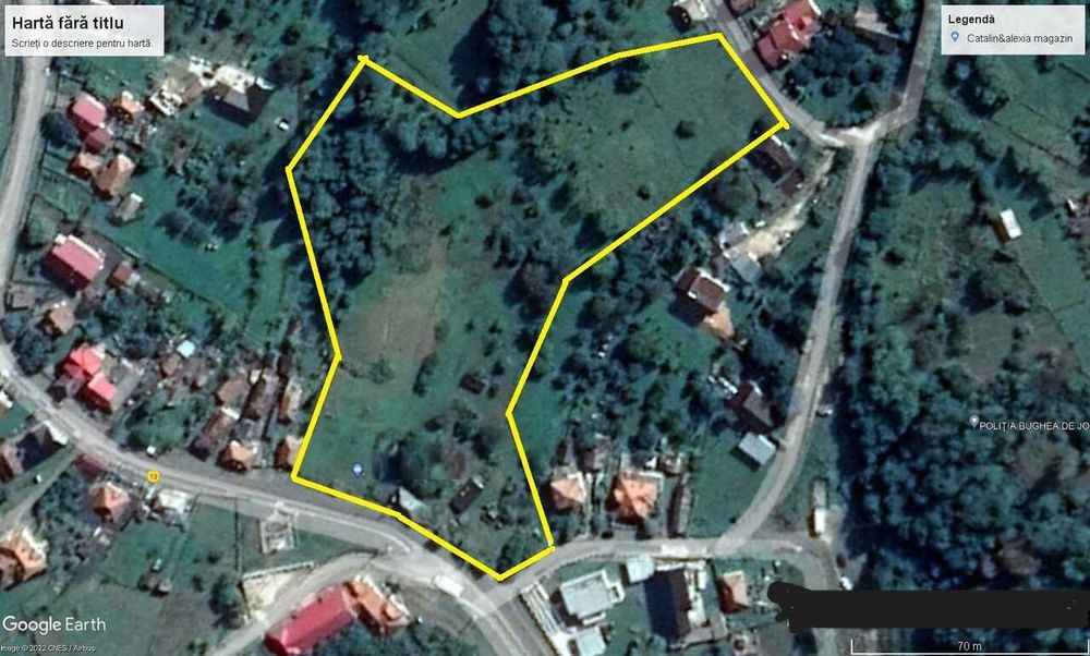 Vand 2.582 mp teren intravilan in Bughea de Jos, Argeș
