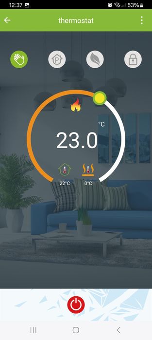 Wi-Fi Стаен термостат